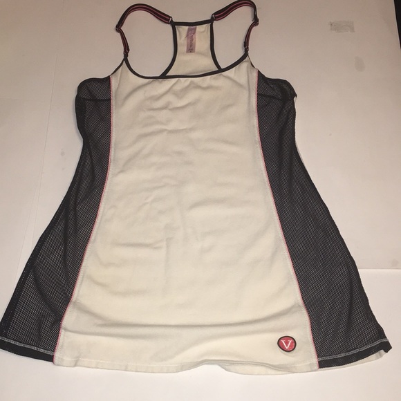 Vintage rare  Victoria Secret tank top with side see thru stripe - Picture 1 of 6